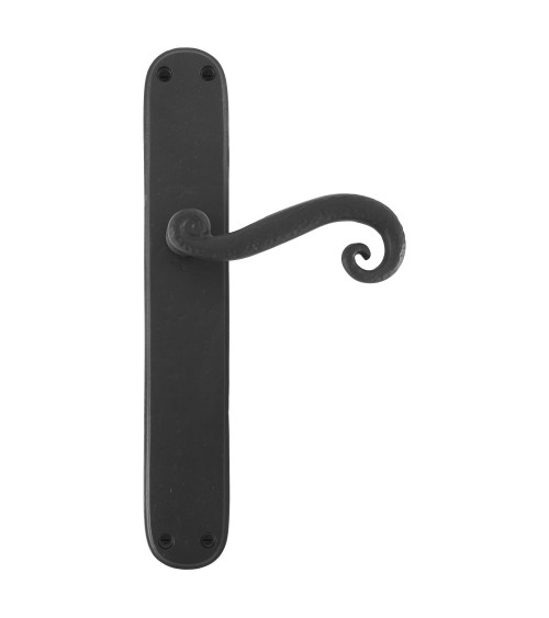 Puxador de porta retro - industrial em ferro 271 oval - puxador design