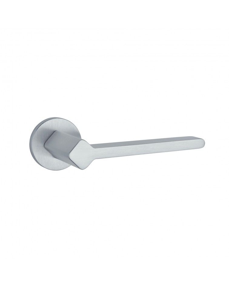 Puxador de porta cromado acetinado NINFEA puxador design