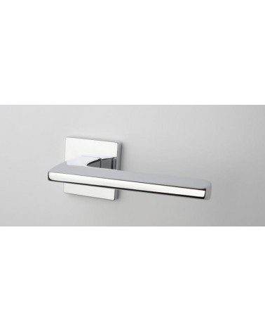 Puxador de porta cromo polido YUKA ferragens design vista de baixo