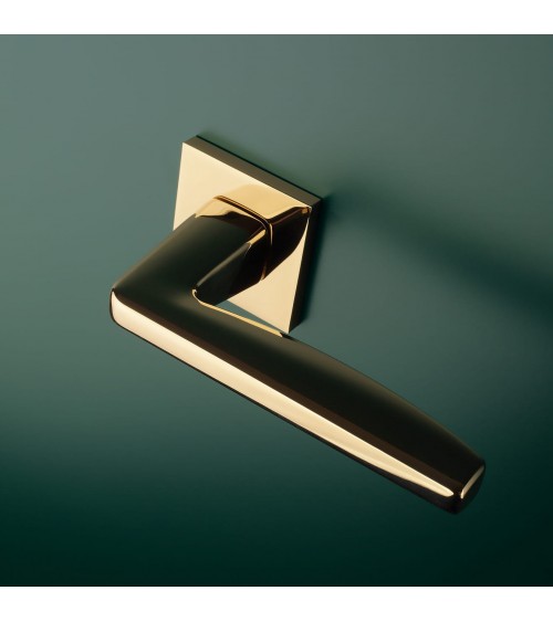 Puxador de porta dourado polido ERBA puxador design