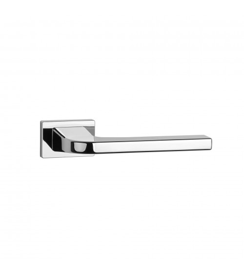 Puxador de porta cromo polido ISMENA ferragens design
