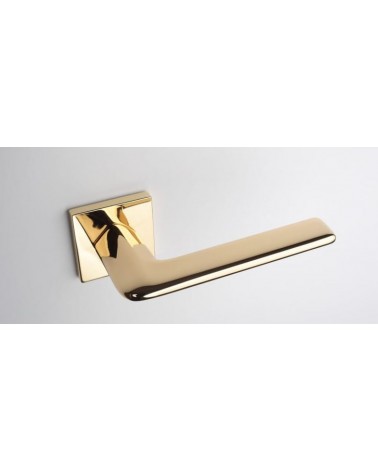 Puxador de porta dourado polido LILA puxador design vista de cima
