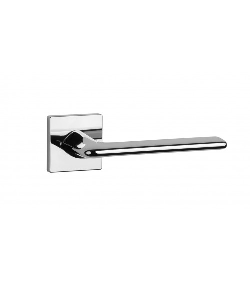 Puxador de porta cromado brilhante LILA design