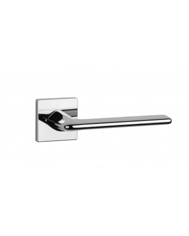 Puxador de porta cromado brilhante LILA design