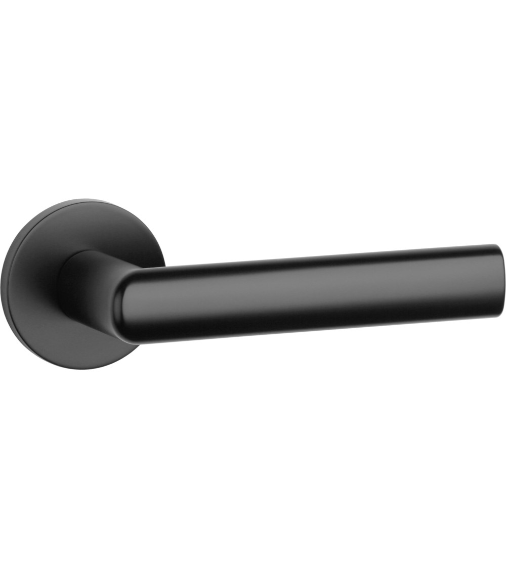 Puxador de porta preto SILENA ferragens de design