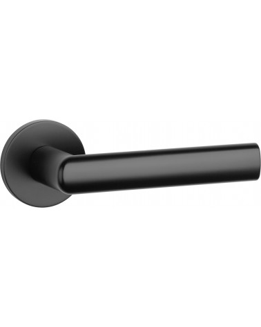 Puxador de porta preto SILENA ferragens de design