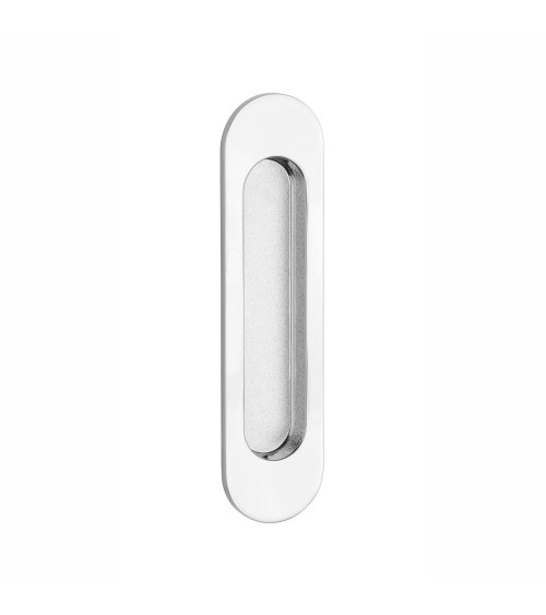Puxador de porta deslizante cromado polido APRILE 7040 puxador design