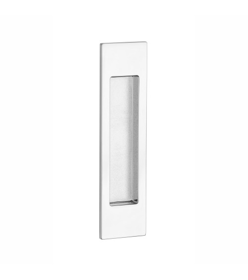 Puxador de porta deslizante cromo polido APRILE 7039 ferragens design