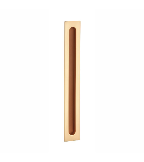 Puxador de porta de correr ouro mate / couro APRILE HD 239 puxador design