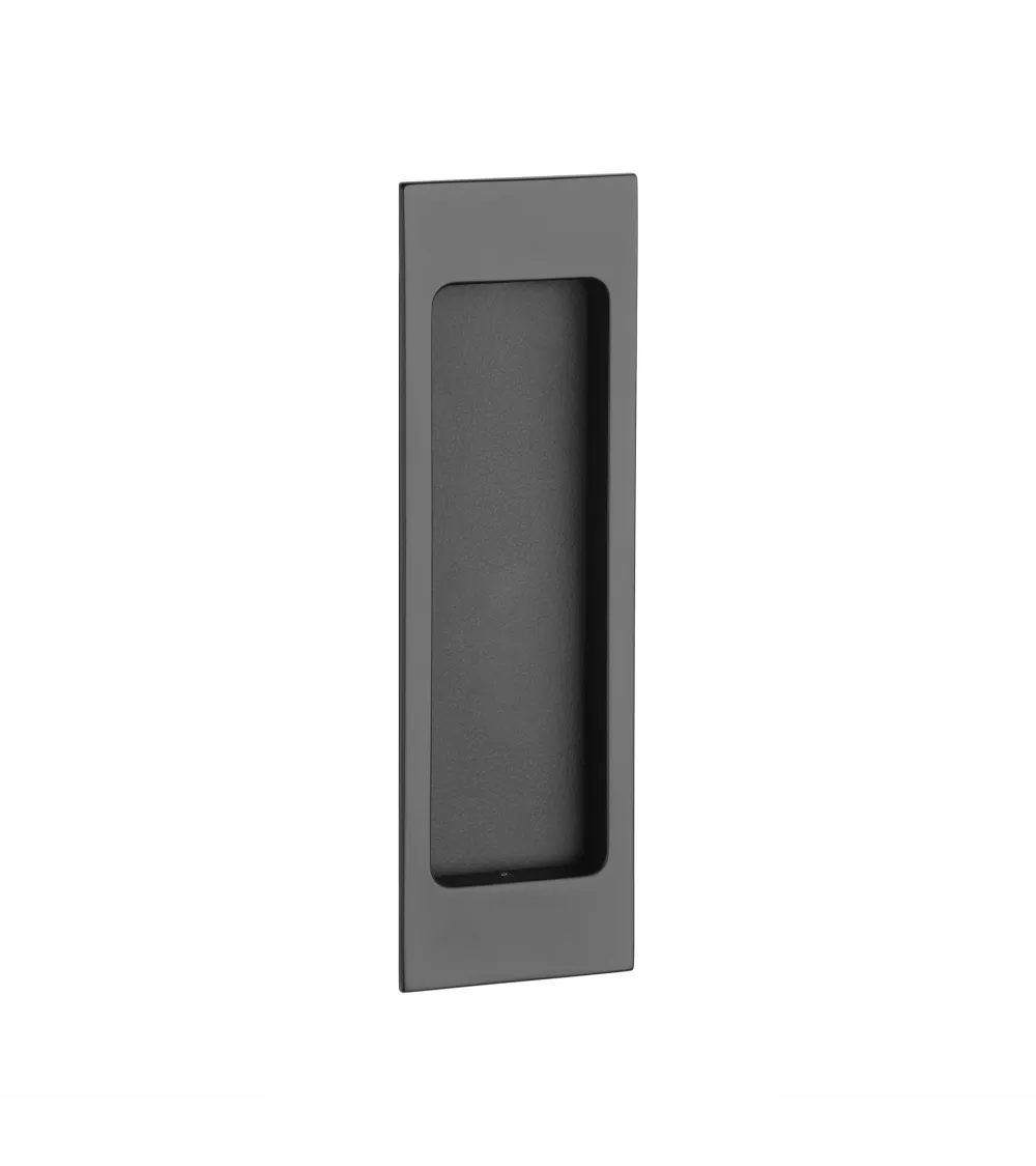 Puxador de porta de correr preto / couro APRILE HD 240 puxador design