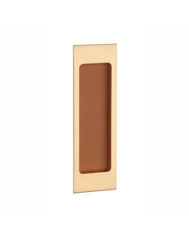 Puxador de porta de correr ouro mate / couro APRILE HD 240 puxador design
