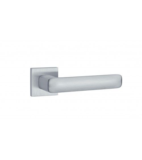 Puxador de porta cromado acetinado STELLA design