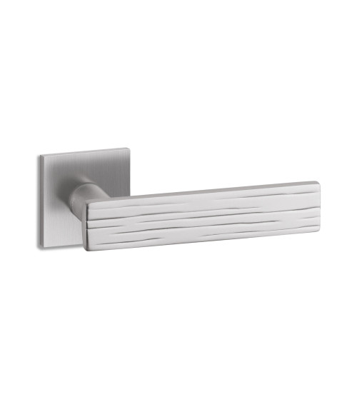 Puxador de porta grafite Ento Wood ferragens design