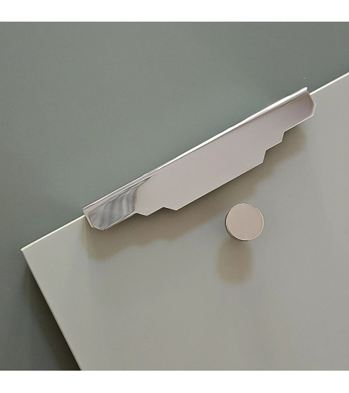 Puxador de móvel em cromo polido KARLA CR design