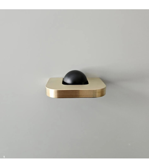 Puxador de móvel dourado polido ISA XS puxador design
