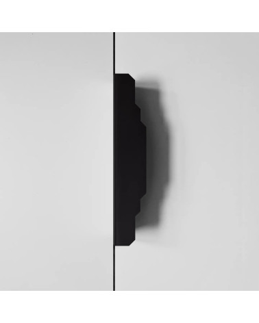 Puxador de móvel em latão KARLA BLACK design fixado verticalmente
