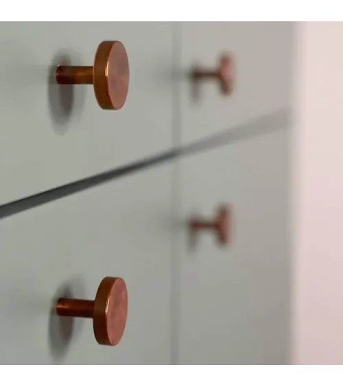 Botão de móvel em latão NENA M design