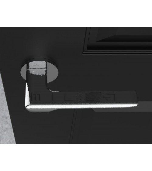 Puxador de porta zamak LIGNE ferragem design