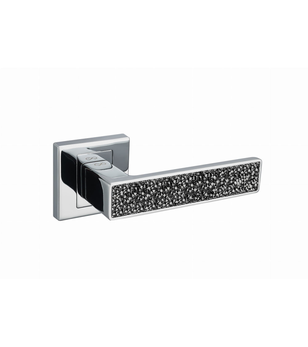 Puxador de porta zamak GLAMOUR ferragens design cor 1