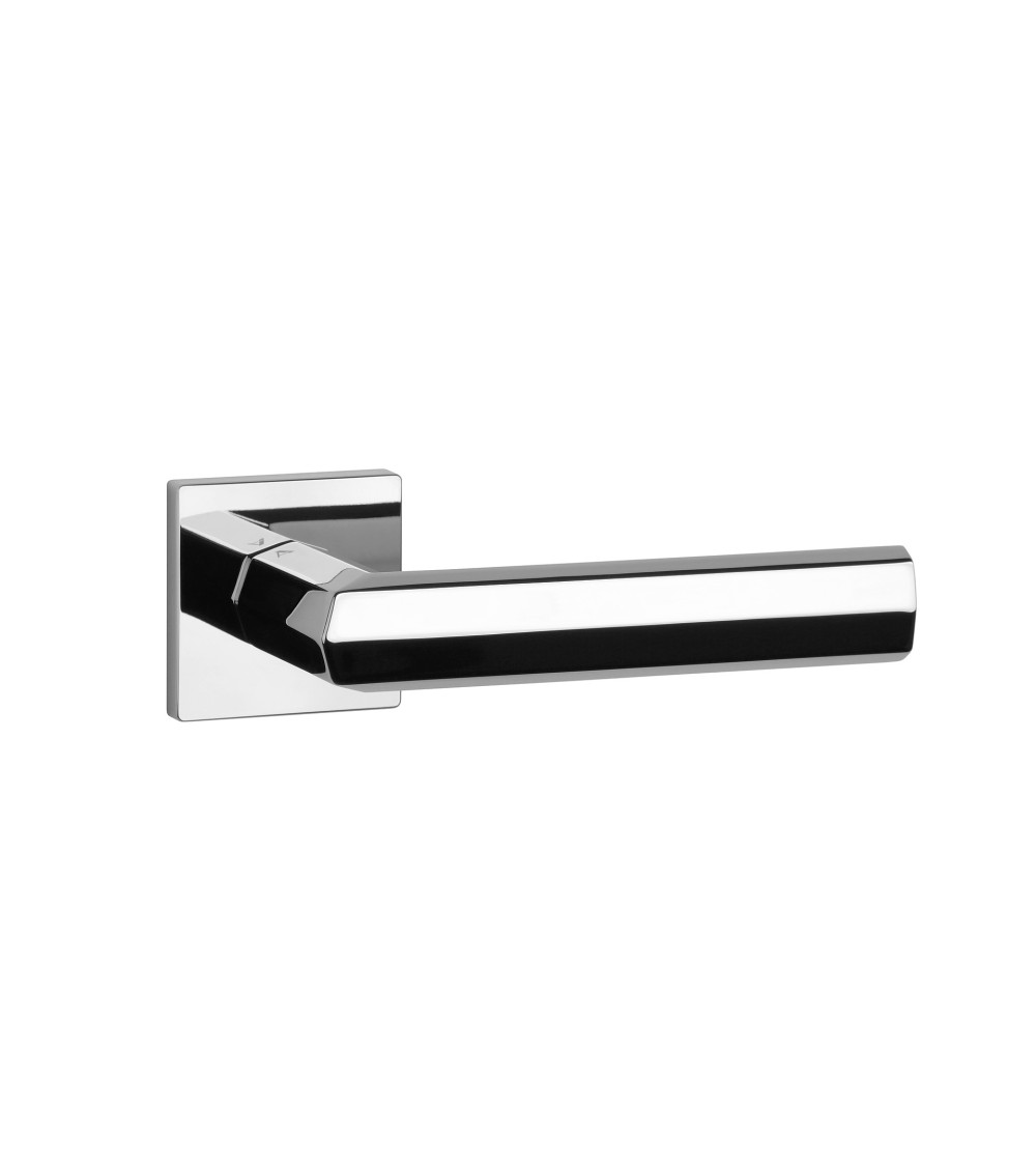 Maçaneta de porta cromada polida FRESIA maçaneta design