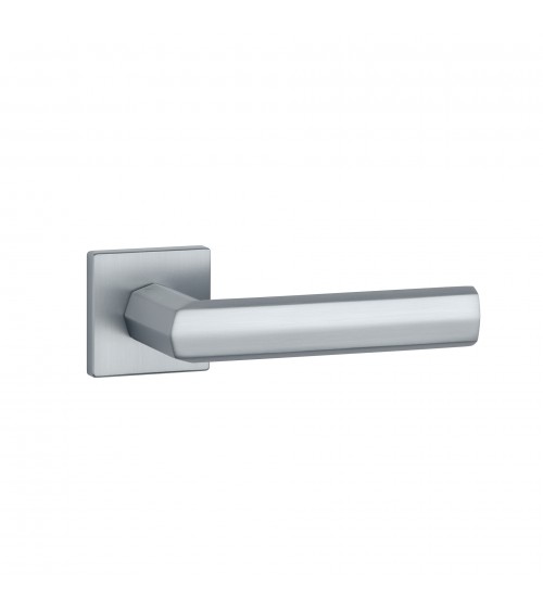 Maçaneta de porta cromada acetinada FRESIA maçaneta design
