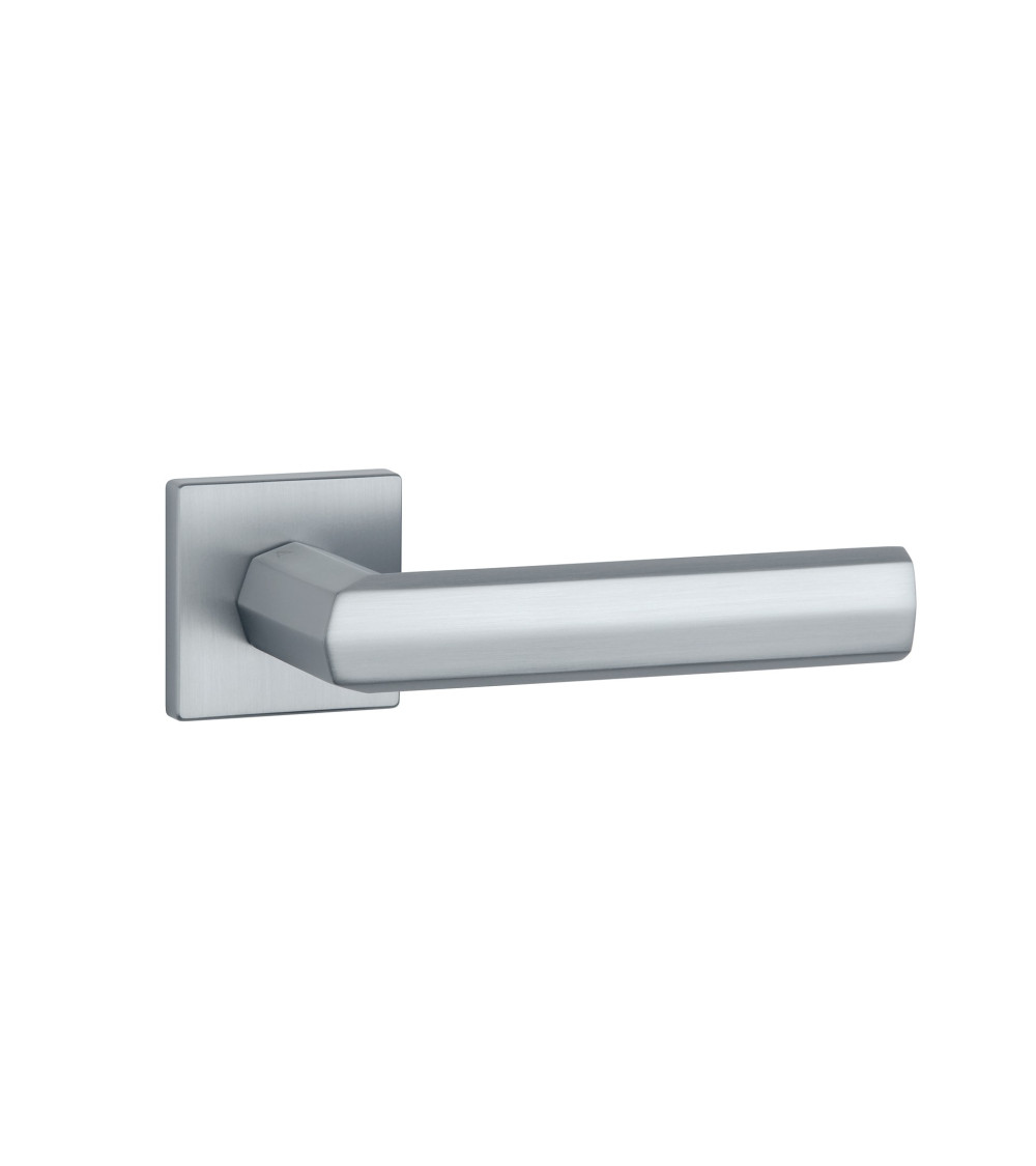 Maçaneta de porta cromada acetinada FRESIA maçaneta design