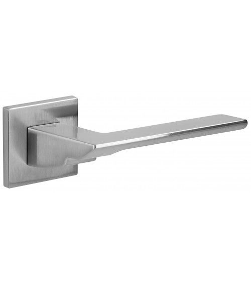 Puxador de porta cromado acetinado TENDER puxador design