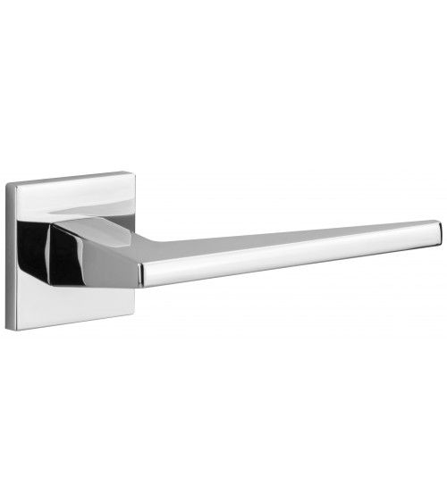 Puxador de porta cromado polido LIMA FIT ferragens design