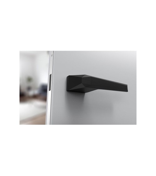 Puxador de porta preto Prisme design de puxador