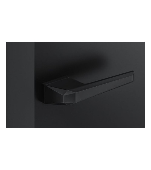Puxador de porta preto Prisme design de puxador