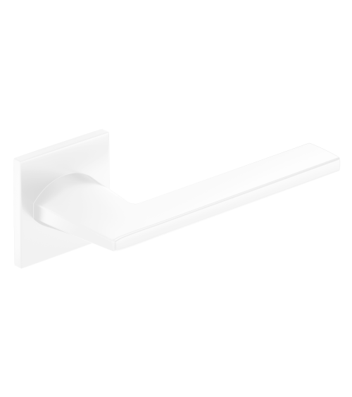 Puxador de porta branco Harmony design de puxador