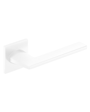 Puxador de porta branco Harmony design de puxador