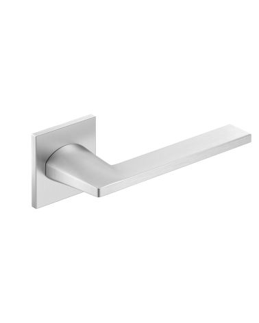 Puxador de porta cromado acetinado Harmony design