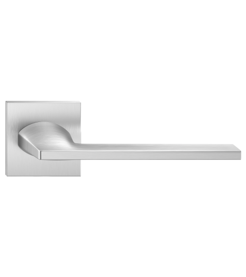 Puxador de porta cromado acetinado Harmony design