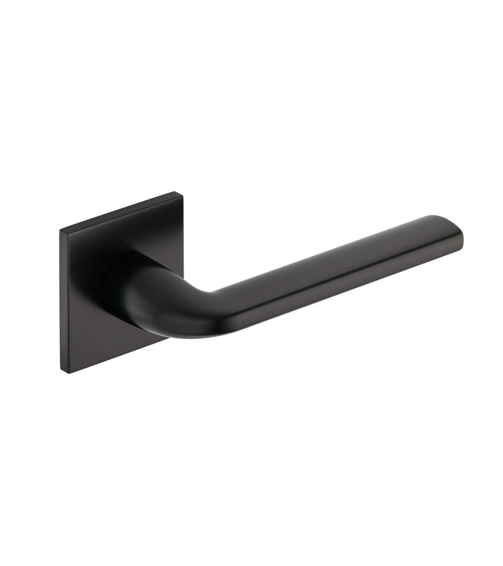 Puxador de porta preto Scandi slim puxador design