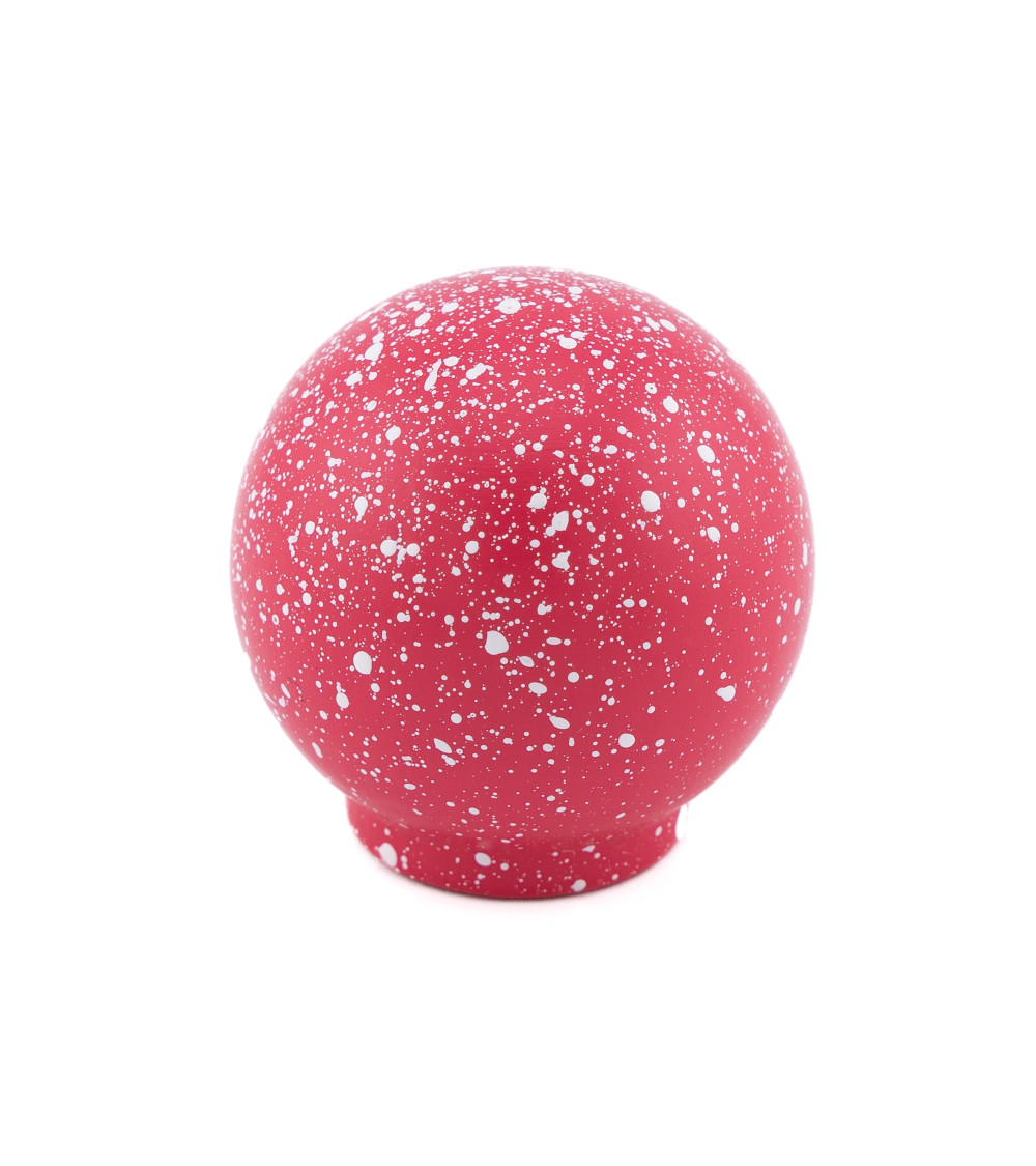 Botão de móvel em madeira de faia rosa escuro/branco Misto puxadores design