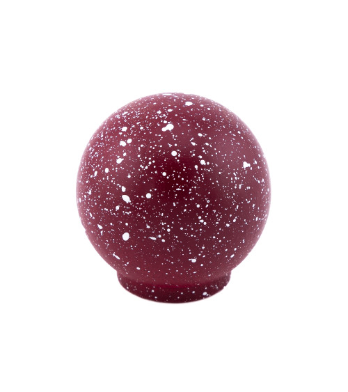 Botão de móvel em madeira de faia vermelho vinho/branco Misto puxadores design