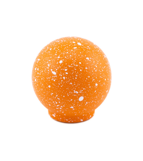 Botão de móvel em madeira de faia laranja/branco Misto puxadores design