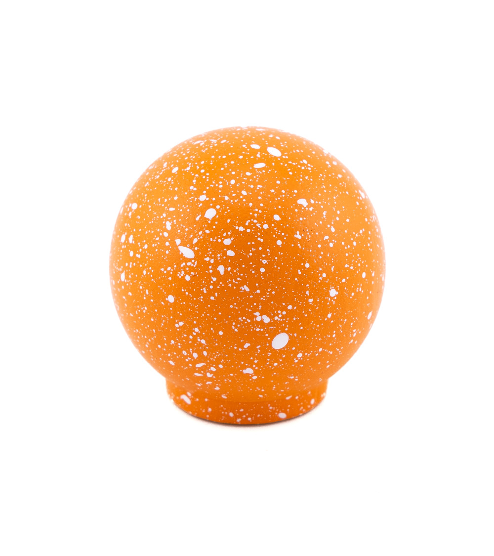 Botão de móvel em madeira de faia laranja/branco Misto puxadores design