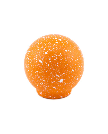 Botão de móvel em madeira de faia laranja/branco Misto puxadores design