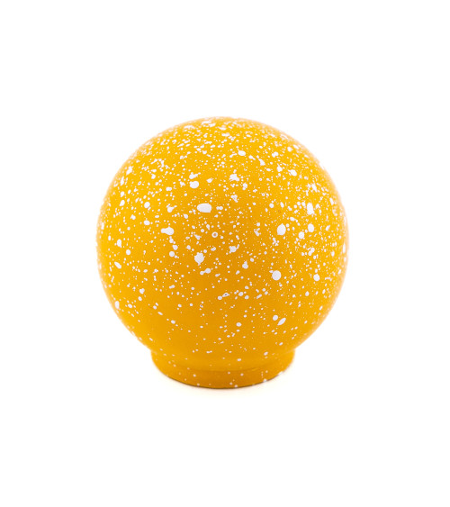 Botão de móvel em madeira de faia amarelo/branco Misto puxadores design