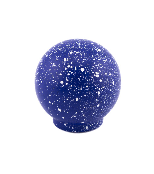 Botão de móvel em madeira de faia Azul escuro/branco Misto puxadores design