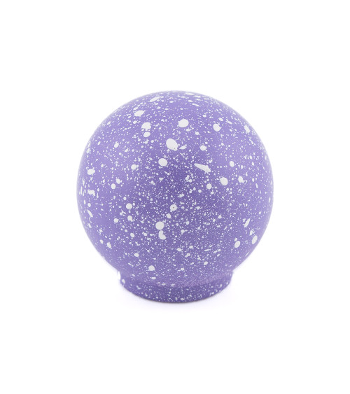 Botão de móvel em madeira de faia lavanda/branco Misto puxadores design