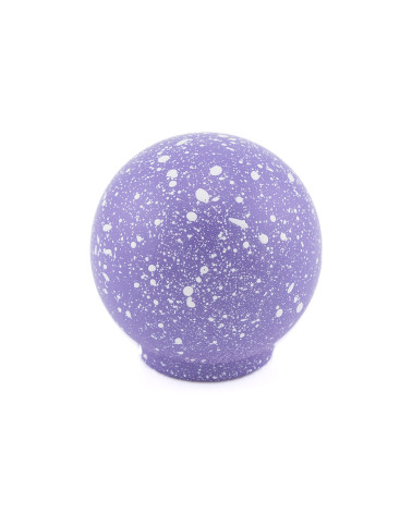 Botão de móvel em madeira de faia lavanda/branco Misto puxadores design