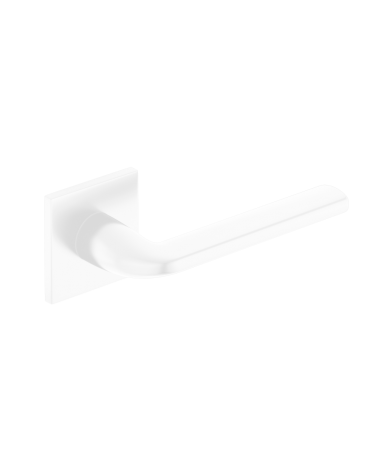 Puxador de porta branco Scandi slim design