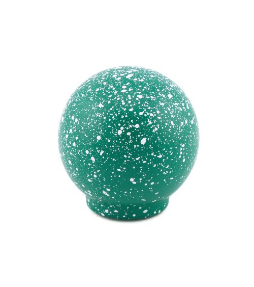 Botão de móvel em madeira de faia verde/branco Misto puxadores design