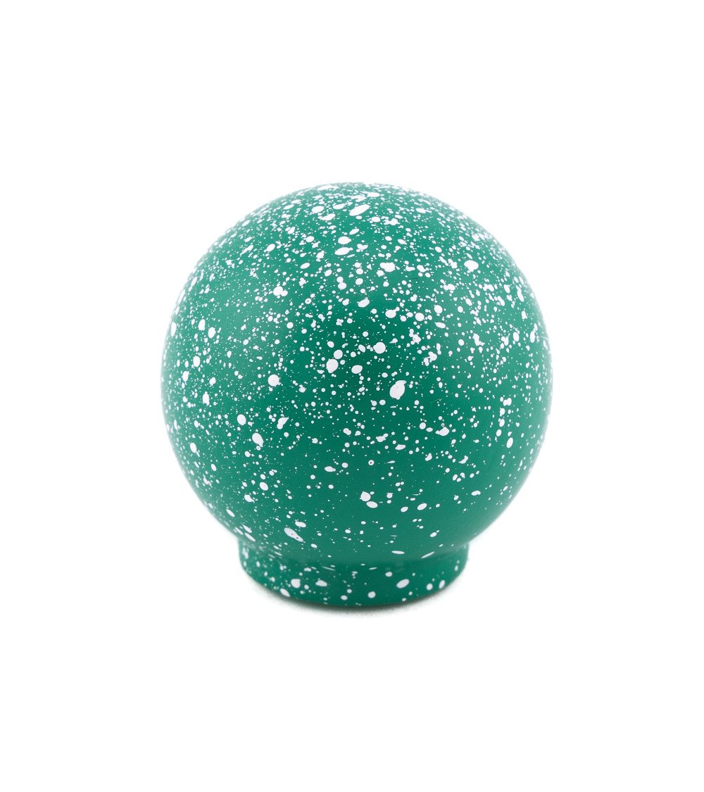 Botão de móvel em madeira de faia verde/branco Misto puxadores design