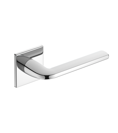 Puxador de porta em cromo polido Scandi slim design