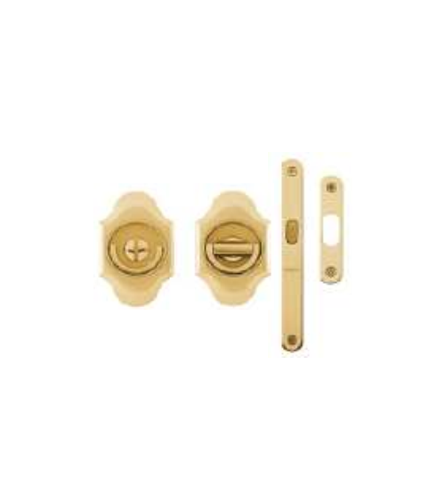 Kit puxadores embutidos para porta deslizante MANDELLI 1018TLN/S com fechadura