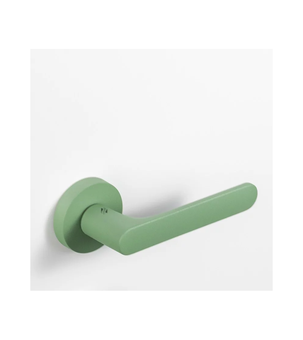 Puxador de porta cor VERDE ervilha - Moon One Ronde